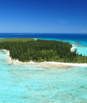 Ile des pins îlot plage lagon