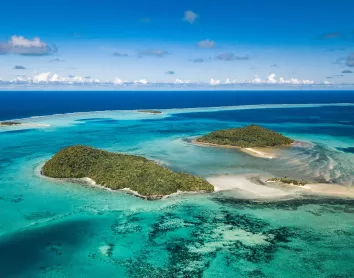 Petites îles autour de Wallis Wallis Ilôts Mer Océan Ciel Paysage