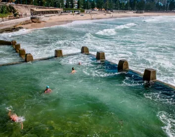 Sydney Australie, entre ciel et mer Sydney piscine eau de mer